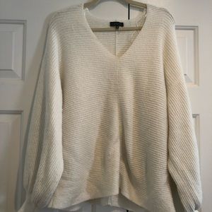 1 State White Sweater